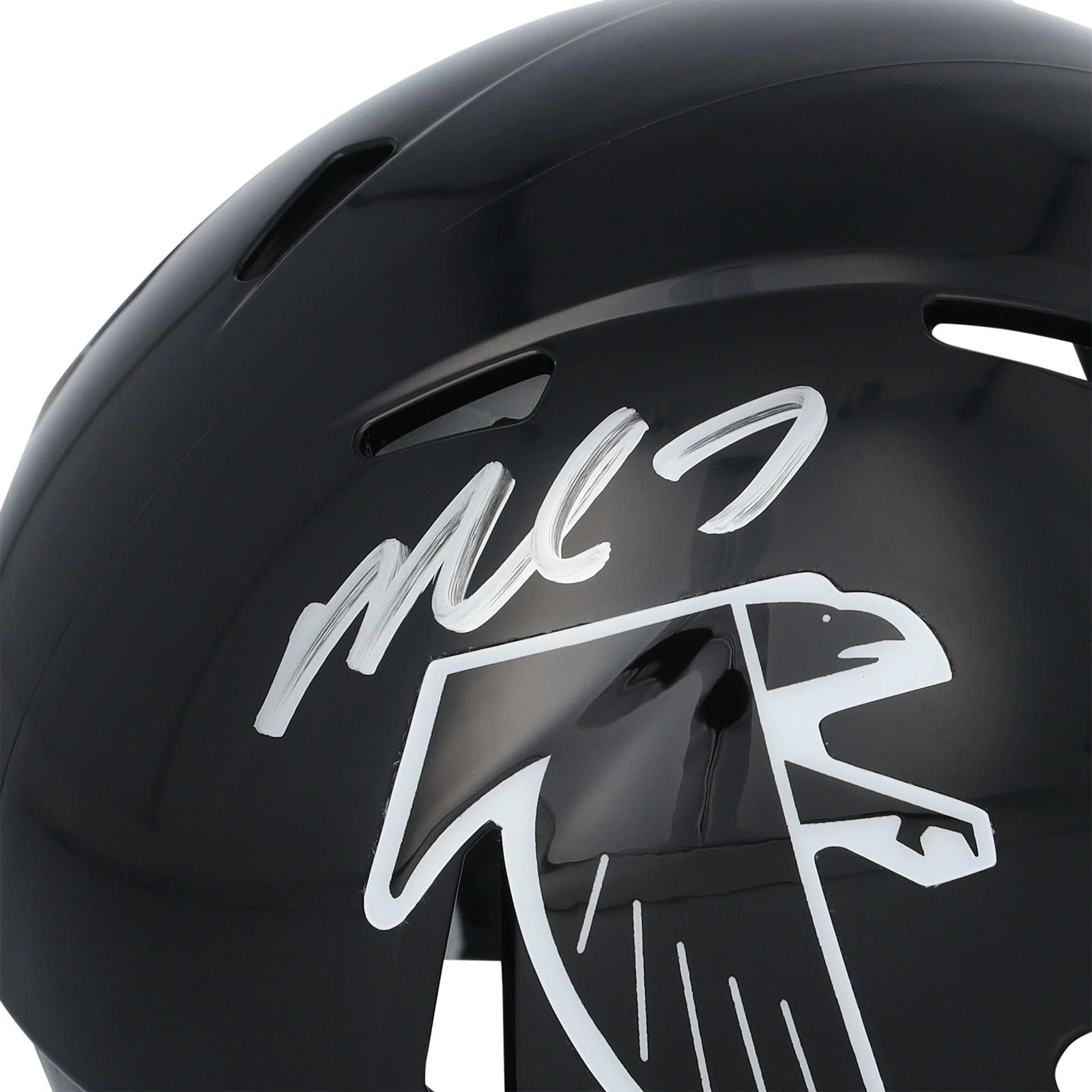 Michael Vick Signed Atlanta Falcons Mini Helmet | 1990-2002 Throwback