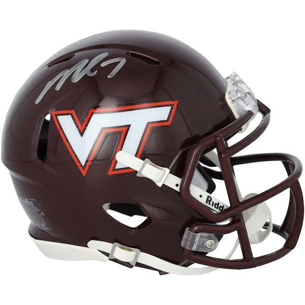 Mike Vick Signed Virginia Tech Hokies Mini Helmet | Authenticated