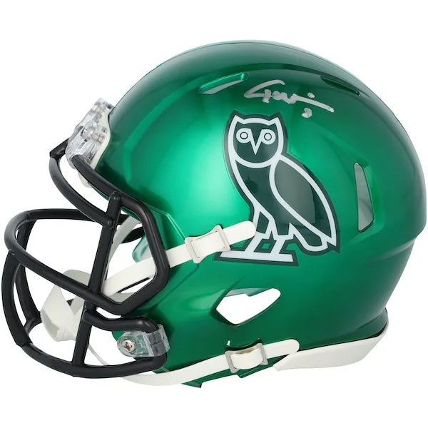 Garrett Wilson Signed Riddell Speed Mini Helmet New York Jets