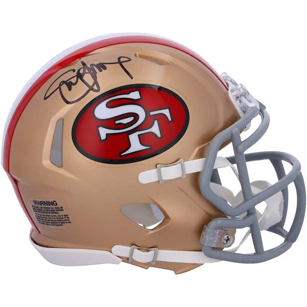 Steve Young Signed San Francisco 49ers Throwback Mini Helmet | Authenticated