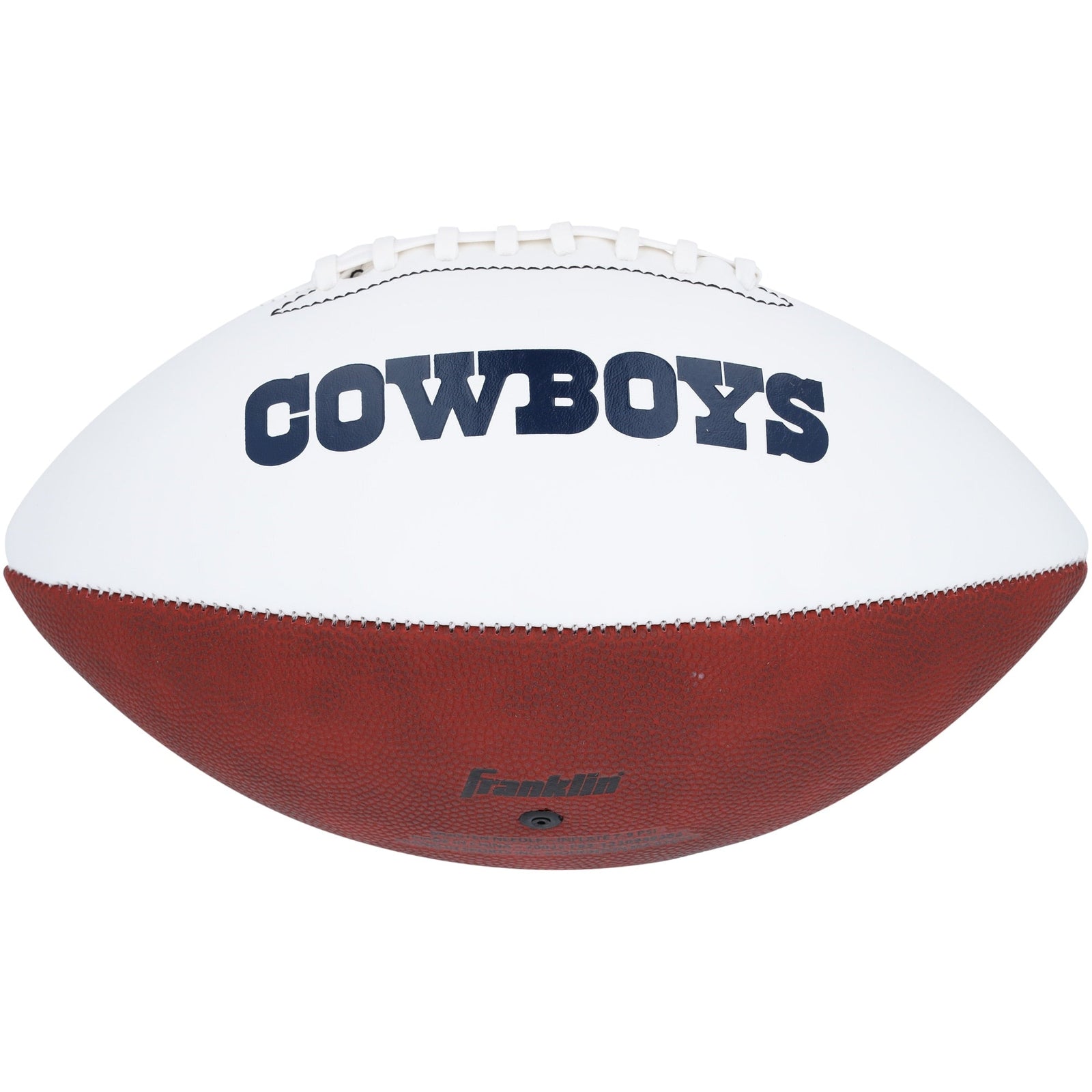 Michael Irvin Dallas Cowboys Autographed Fanatics Authentic Franklin White Panel Football - The Ballers Bank