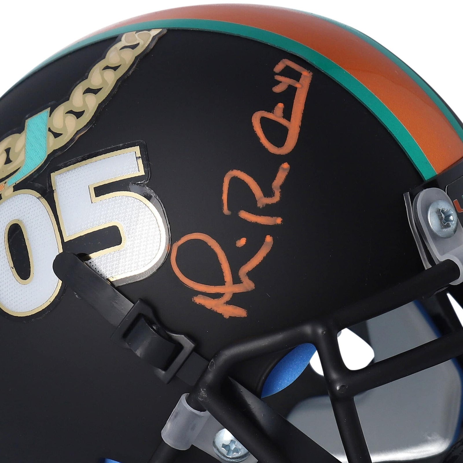 Michael Irvin Miami Hurricanes Fanatics Authentic Autographed Schutt Tradition Mini Helmet - Fanatics Exclusive - The Ballers Bank