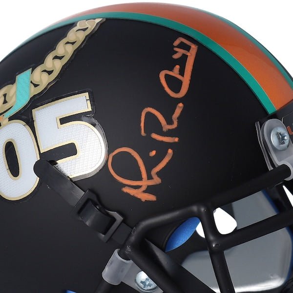 Michael Irvin Miami Hurricanes Fanatics Authentic Autographed Schutt Tradition Mini Helmet - Fanatics Exclusive - The Ballers Bank