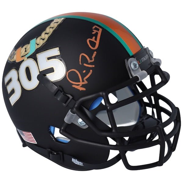 Michael Irvin Miami Hurricanes Fanatics Authentic Autographed Schutt Tradition Mini Helmet - Fanatics Exclusive - The Ballers Bank