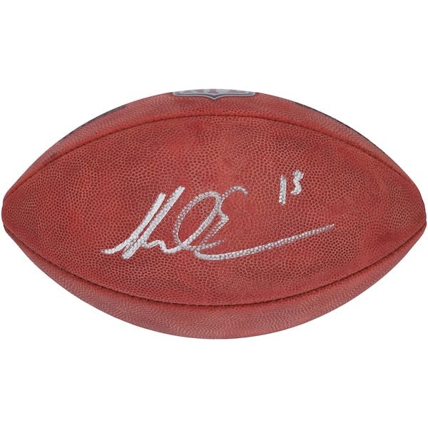 Mike Evans San Francisco 49ers Autographed Fanatics Authentic Wilson Duke Full Color Football - The Ballers Bank