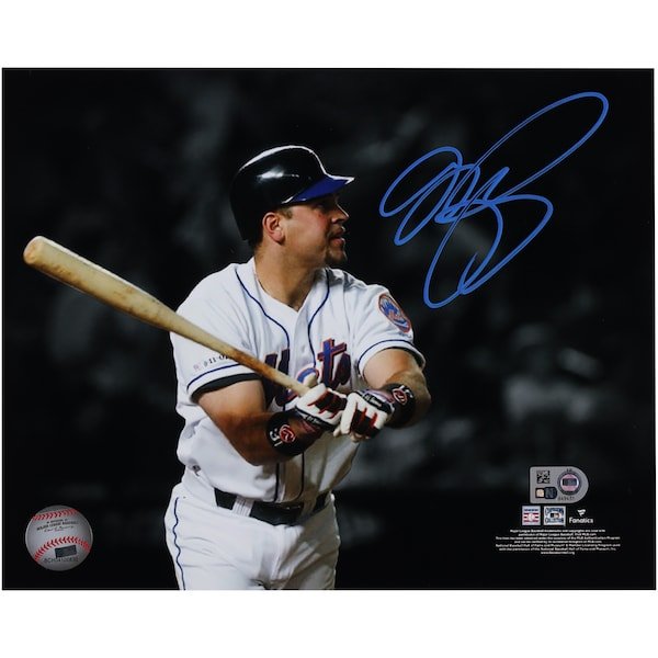 Mike Piazza New York Mets Autographed Fanatics Authentic 8" x 10" Home Run Spotlight Photograph - The Ballers Bank
