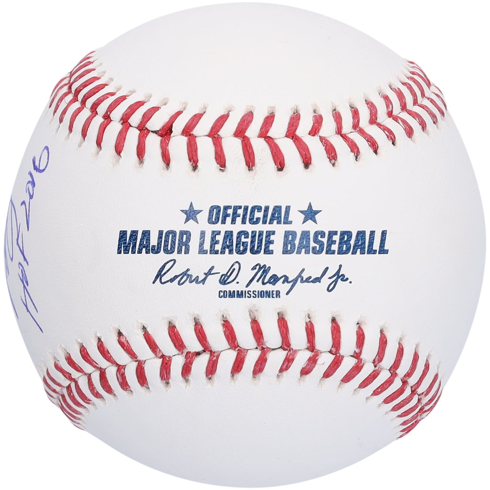 Mike Piazza New York Mets Fanatics Authentic Autographed Hall of Fame Logo Baseball with "HOF 2016" Inscription - The Ballers Bank