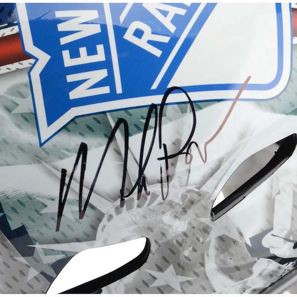 Mike Richter New York Rangers Fanatics Authentic Autographed Replica Goalie Mask - The Ballers Bank