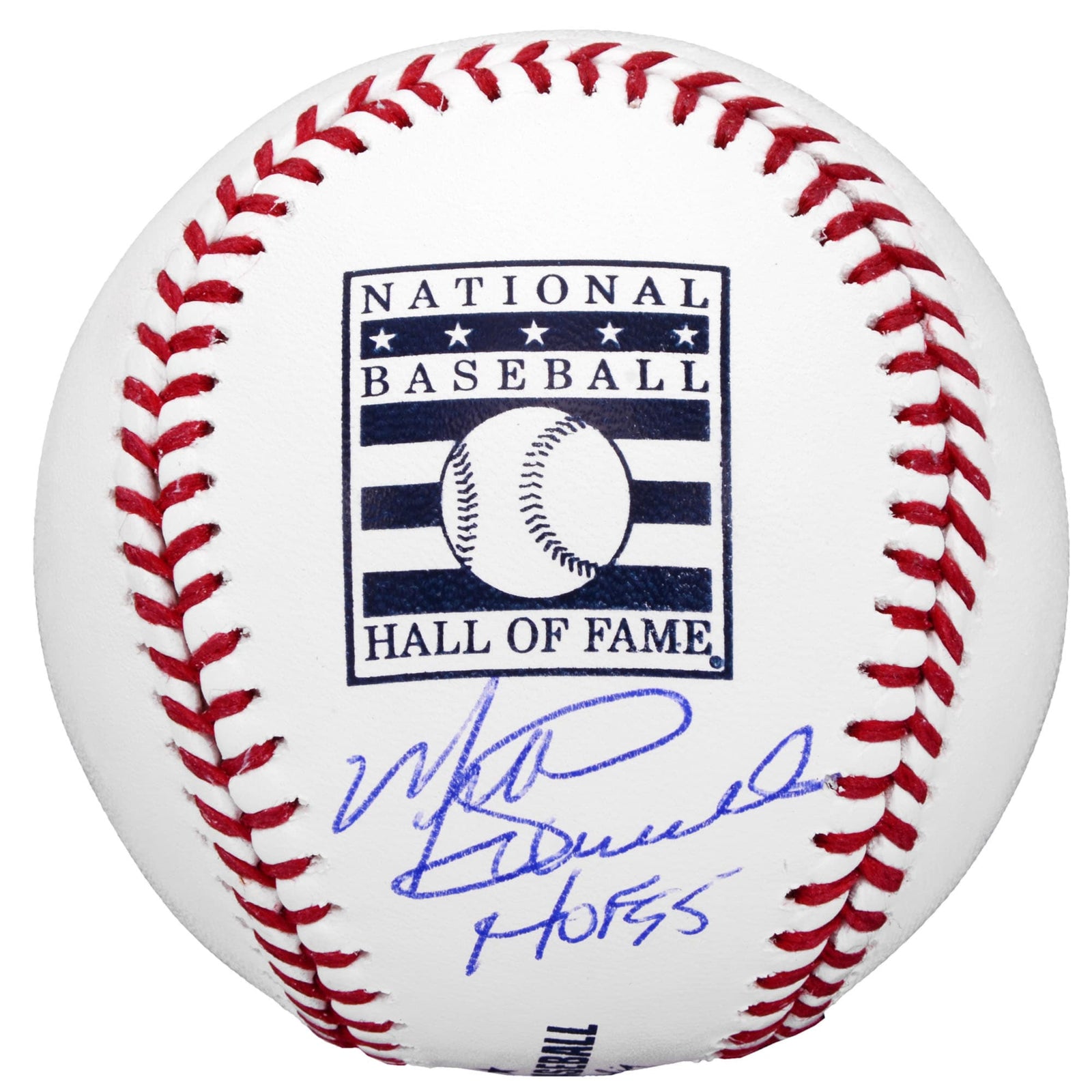 Mike Schmidt Philadelphia Phillies Fanatics Authentic Autographed Hall of Fame Logo Baseball with "HOF 95" Inscription - The Ballers Bank