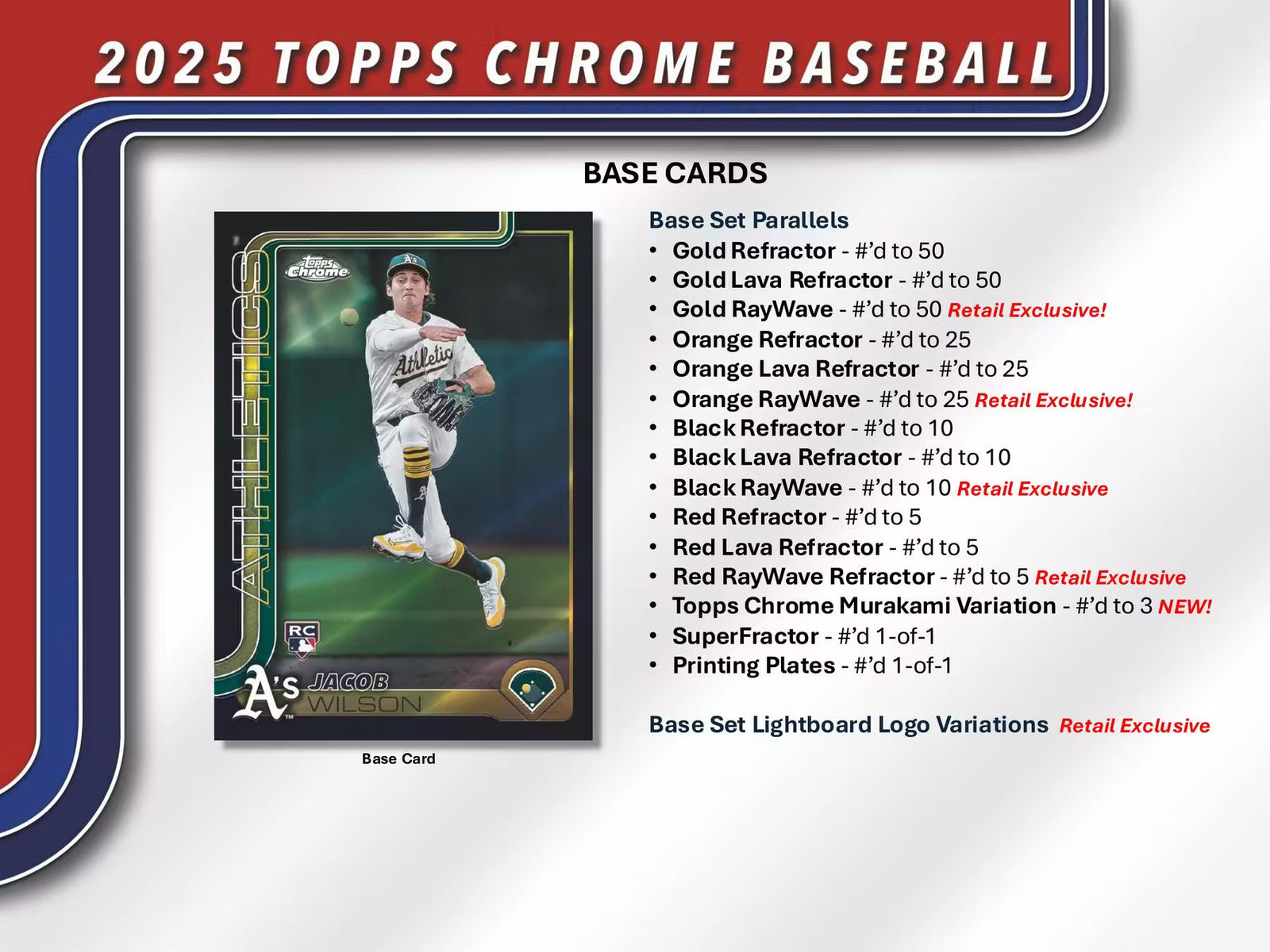 2025 Topps Chrome Baseball Blaster Trading Cards