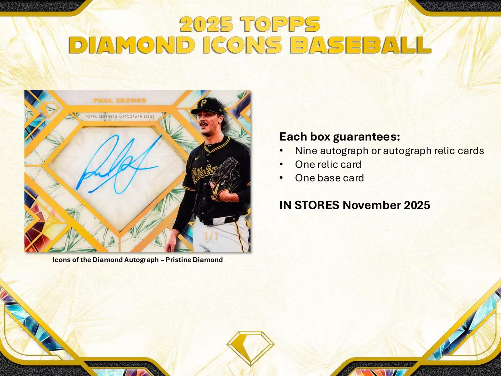 2025 Topps Diamond Icons Baseball Hobby Trading Cards