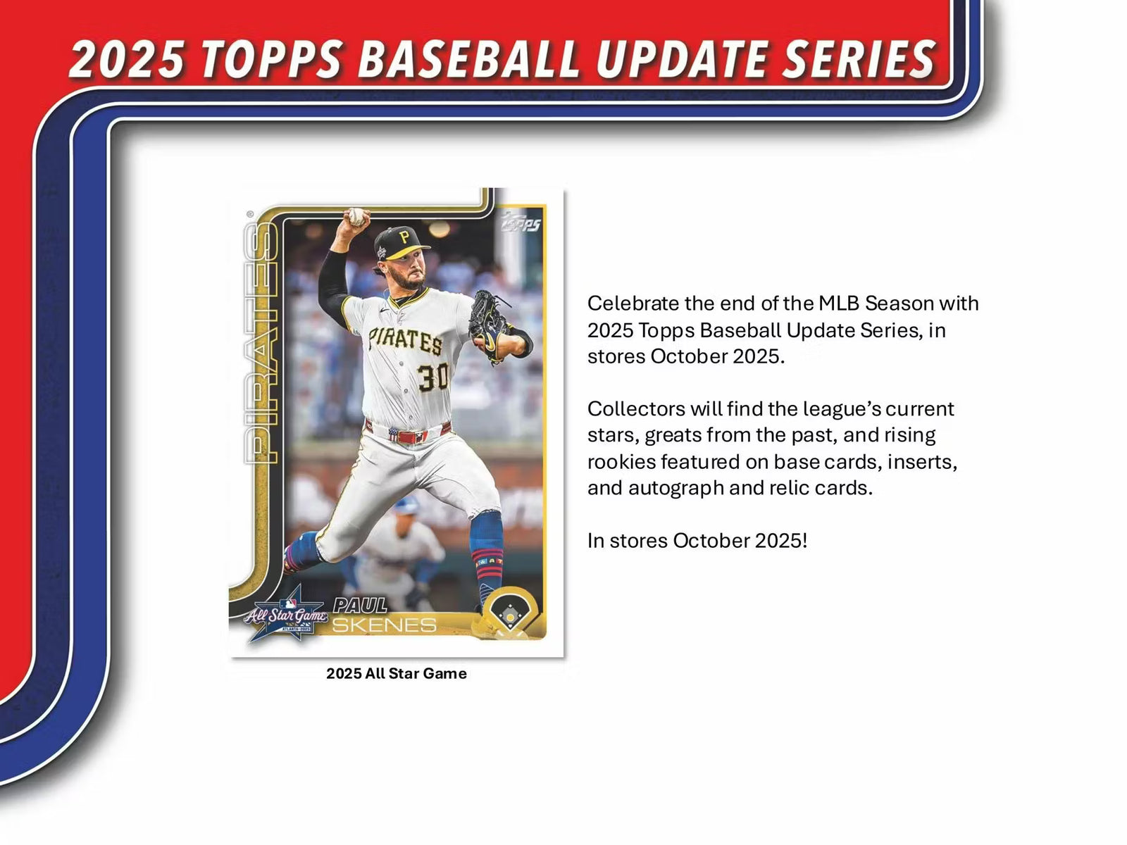 2025 Topps Baseball Update Series Blaster Trading Cards