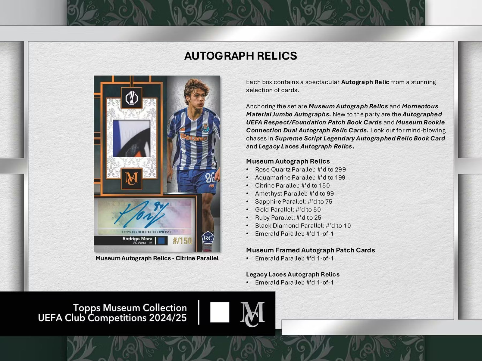 2025 Topps UEFA Club Competitions Museum Collection Soccer Hobby Trading Cards LV