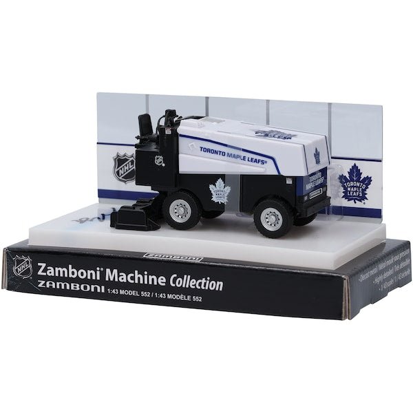 Nick Robertson Toronto Maple Leafs Autographed Fanatics Authentic 1:43 Scale Die - Cast Zamboni - The Ballers Bank
