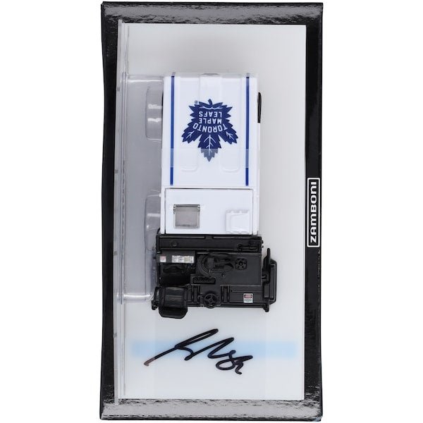 Nick Robertson Toronto Maple Leafs Autographed Fanatics Authentic 1:43 Scale Die - Cast Zamboni - The Ballers Bank