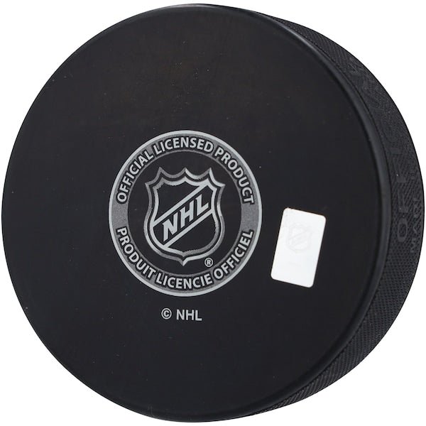 Nick Robertson Toronto Maple Leafs Autographed Fanatics Authentic Hockey Puck with "Go Leafs Go!" Inscription - The Ballers Bank
