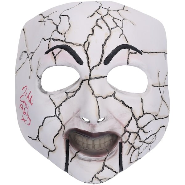 Nikki Cross WWE Autographed Fanatics Authentic Abby The Witch Replica Mask - The Ballers Bank