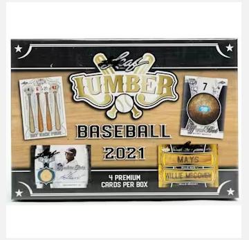 2021 Leaf Lumber Baseball Hobby Trading Cards