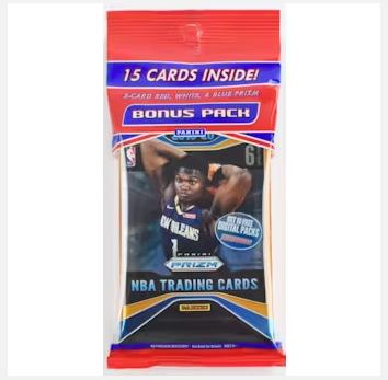 2019-20 Panini Prizm Basketball Cello Trading Cards