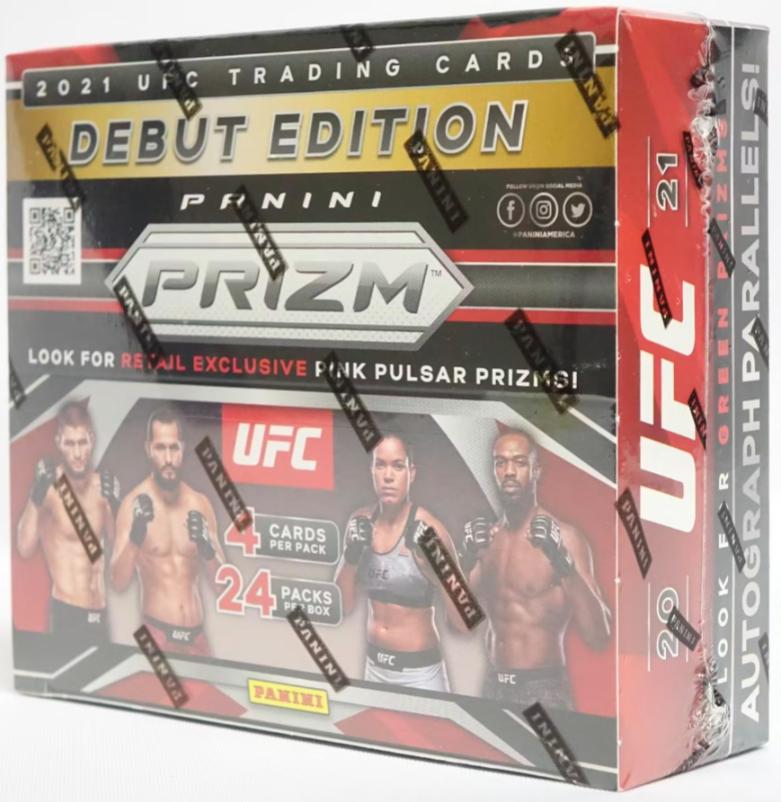 2021 Panini Prizm UFC Debut Edition Retail Trading Cards