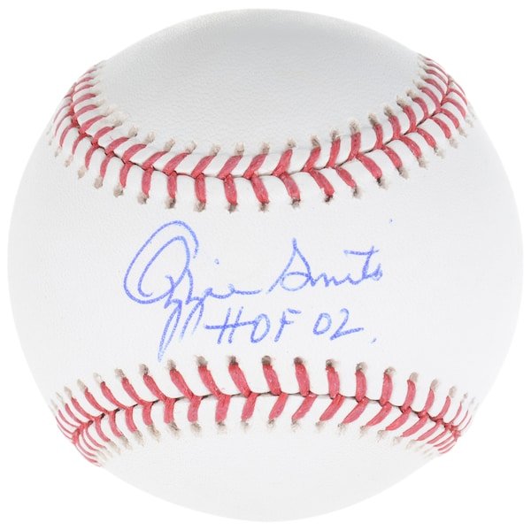 Ozzie Smith St. Louis Cardinals Fanatics Authentic Autographed Baseball with "HOF 02" Inscription - The Ballers Bank