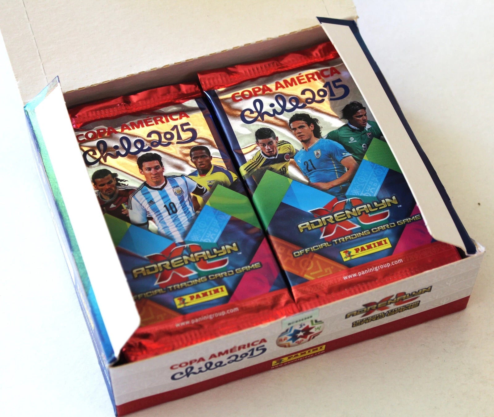 Panini Adrenalyn XL Copa America Chile 2015 Trading Cards LV - The Ballers Bank