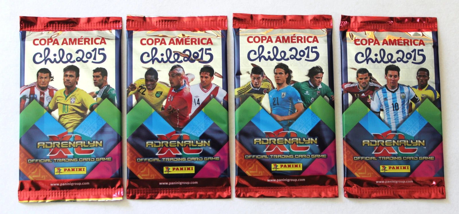 Panini Adrenalyn XL Copa America Chile 2015 Trading Cards LV - The Ballers Bank