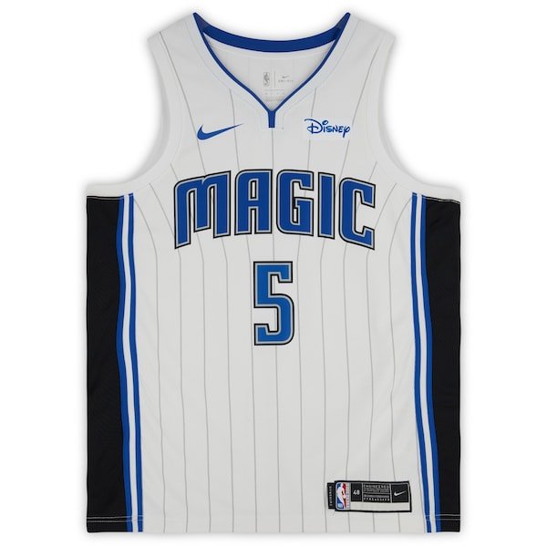 Paolo Banchero Orlando Magic Autographed Fanatics Authentic White Nike Association Swingman Jersey - The Ballers Bank