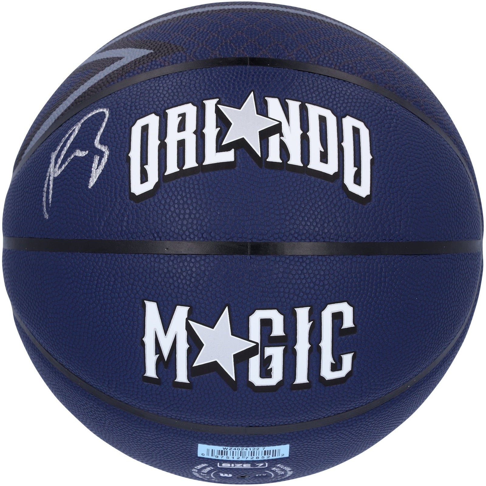 Paolo Banchero Orlando Magic Autographed Fanatics Authentic Wilson 2023 - 24 City Edition Collector's Basketball - The Ballers Bank