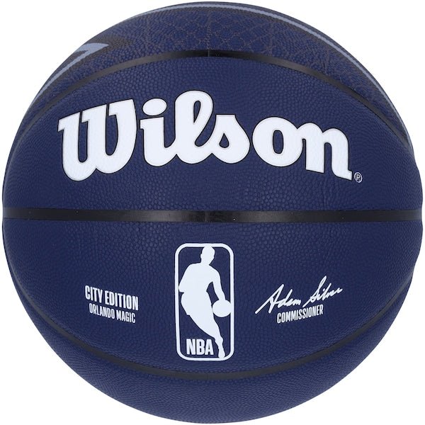 Paolo Banchero Orlando Magic Autographed Fanatics Authentic Wilson 2023 - 24 City Edition Collector's Basketball - The Ballers Bank
