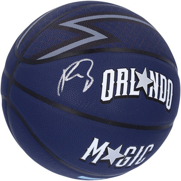 Paolo Banchero Orlando Magic Autographed Fanatics Authentic Wilson 2023 - 24 City Edition Collector's Basketball - The Ballers Bank