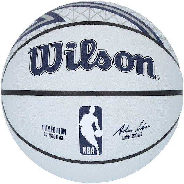 Paolo Banchero Orlando Magic Autographed Fanatics Authentic Wilson 2024 - 25 City Edition Basketball - The Ballers Bank