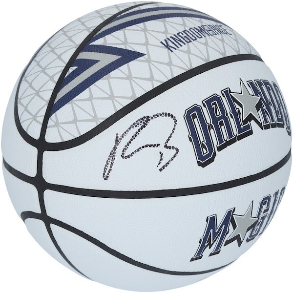 Paolo Banchero Orlando Magic Autographed Fanatics Authentic Wilson 2024 - 25 City Edition Basketball - The Ballers Bank