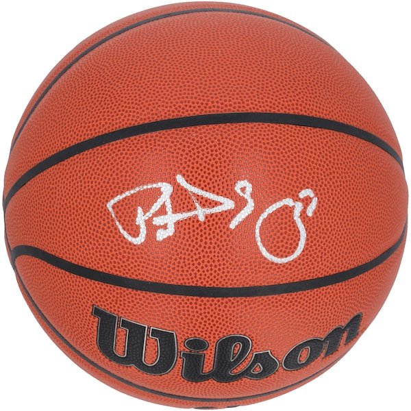 Patrick Ewing New York Knicks Autographed Fanatics Authentic Wilson Replica Basketball - The Ballers Bank