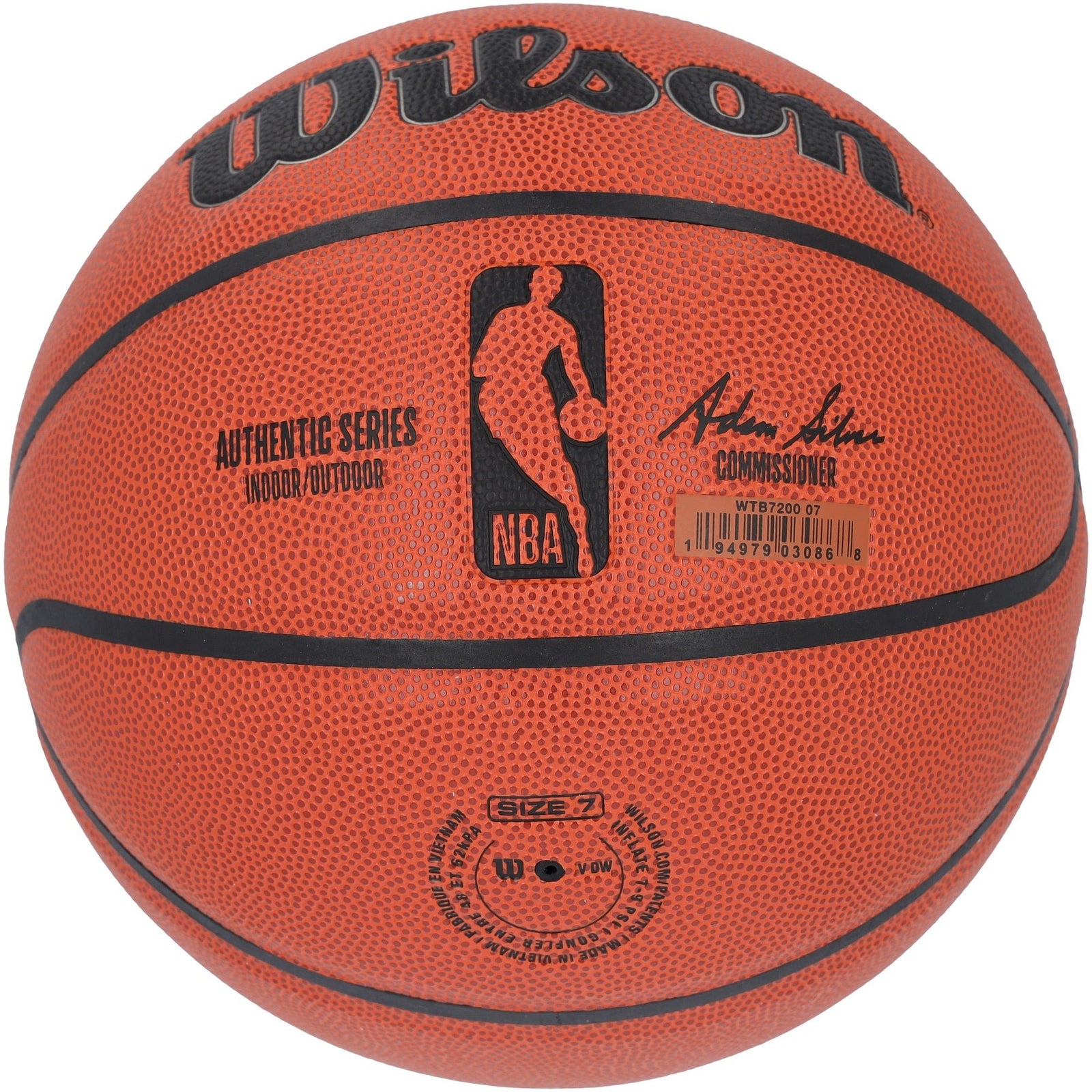 Patrick Ewing New York Knicks Autographed Fanatics Authentic Wilson Replica Basketball - The Ballers Bank