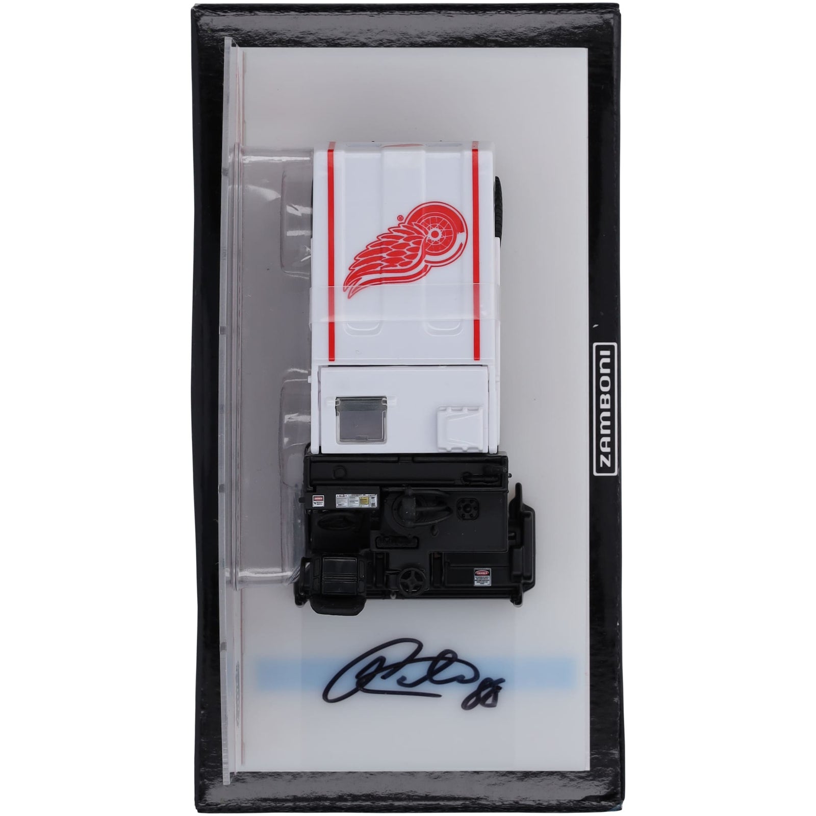 Patrick Kane Detroit Red Wings Autographed Fanatics Authentic 1:43 Scale Die - Cast Zamboni - The Ballers Bank