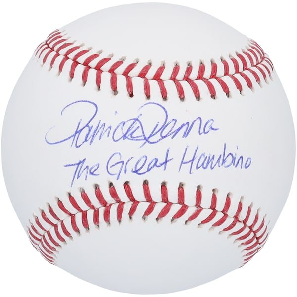 Patrick Renna The Sandlot Autographed Fanatics Authentic Baseball with "The Great Hambino" Inscription - The Ballers Bank