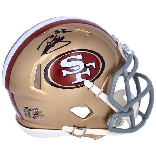 Patrick Willis San Francisco 49ers Fanatics Authentic Autographed Riddell Speed Mini Helmet - The Ballers Bank