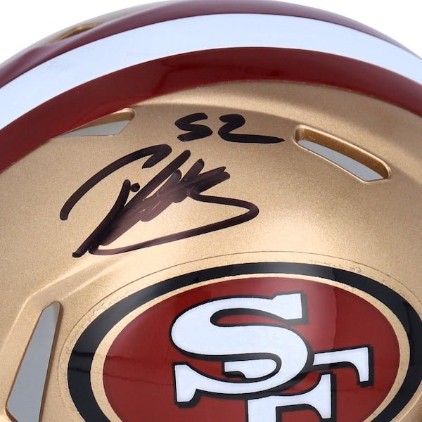 Patrick Willis San Francisco 49ers Fanatics Authentic Autographed Riddell Speed Mini Helmet - The Ballers Bank