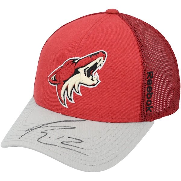 Paul Bissonnette Arizona Coyotes Autographed Fanatics Authentic Garnet Reebok Cap - The Ballers Bank