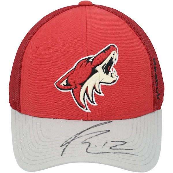 Paul Bissonnette Arizona Coyotes Autographed Fanatics Authentic Garnet Reebok Cap - The Ballers Bank