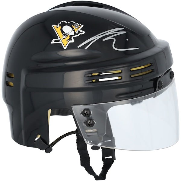 Paul Bissonnette Pittsburgh Penguins Autographed Fanatics Authentic Black Mini Helmet - The Ballers Bank