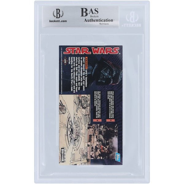 Paul Huston Autographed 1995 Topps Star Wars Widevision 109 BAS Authenticated Card - The Ballers Bank