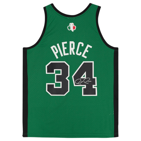 Paul Pierce Boston Celtics Fanatics Authentic Autographed Red and White Alternate Mitchell & Ness Replica Jersey - The Ballers Bank