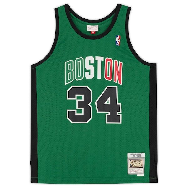 Paul Pierce Boston Celtics Fanatics Authentic Autographed Red and White Alternate Mitchell & Ness Replica Jersey - The Ballers Bank
