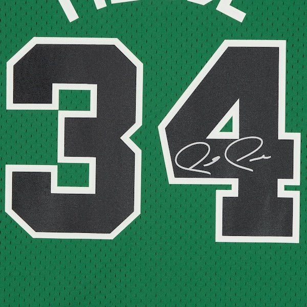 Paul Pierce Boston Celtics Fanatics Authentic Autographed Red and White Alternate Mitchell & Ness Replica Jersey - The Ballers Bank