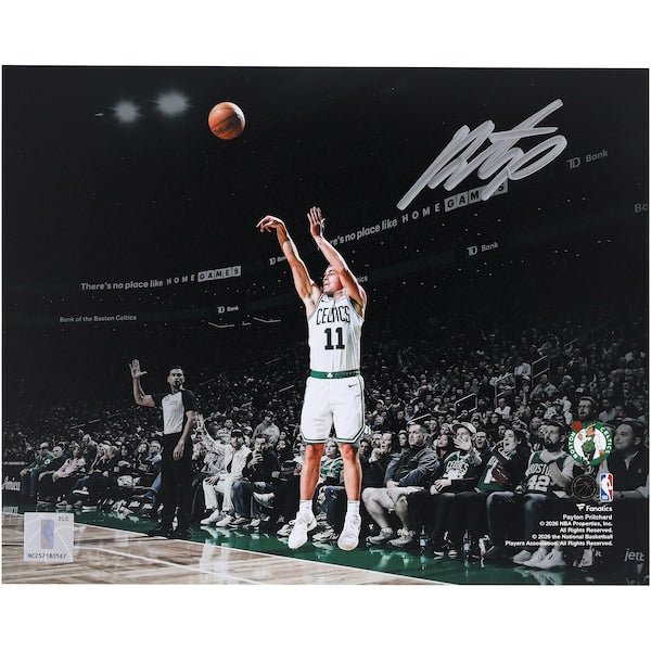Payton Pritchard Boston Celtics Autographed Fanatics Authentic 8" x 10" Shooting Photograph - The Ballers Bank