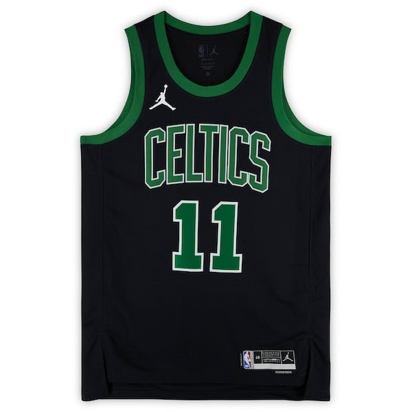 Payton Pritchard Boston Celtics Autographed Fanatics Authentic Black Jordan Brand 2025 - 26 Statement Edition Swingman Jersey - The Ballers Bank