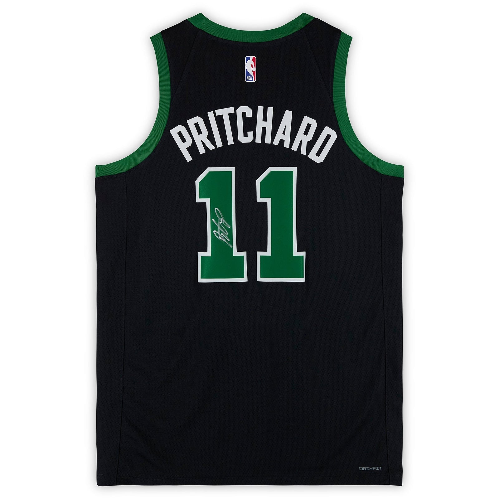 Payton Pritchard Boston Celtics Autographed Fanatics Authentic Black Jordan Brand 2025 - 26 Statement Edition Swingman Jersey - The Ballers Bank