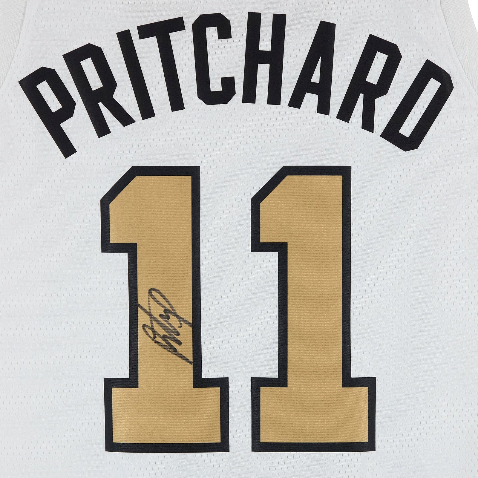 Payton Pritchard Boston Celtics Autographed Fanatics Authentic White Nike 2025 - 26 City Edition Swingman Jersey - The Ballers Bank
